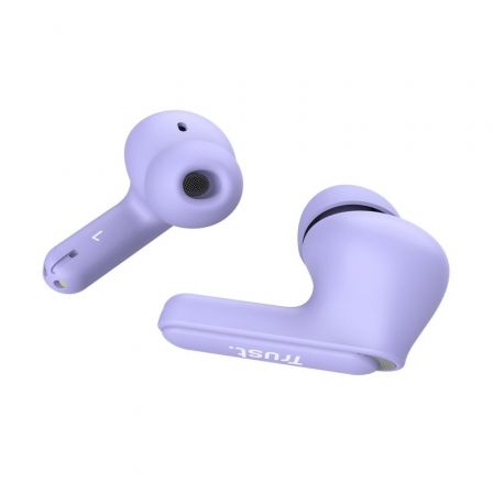 Trust Yavi Auriculares True Wireless Stereo TWS Púrpura